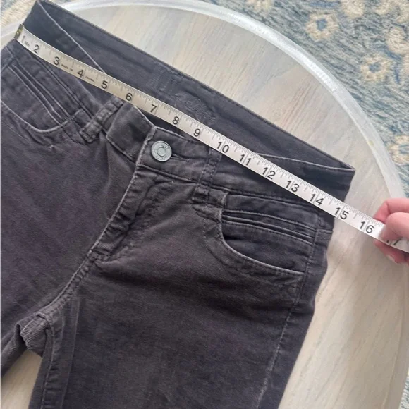 Kut from the Kloth Charcoal Cordoroy Pants - Picture 7 of 9